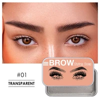 4 colors shape natural three dimensional wild eyebrow shaping eyebrow glue eye makeup eyebrow shaping glue 10g