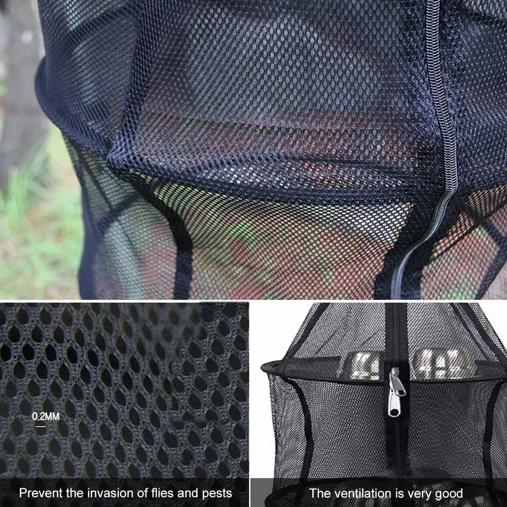 

Drying Net Outdoor Folding Practical Tool Vegetables Fruits Special Sun-Dried Net Storage Basket Household Frame Food Basket