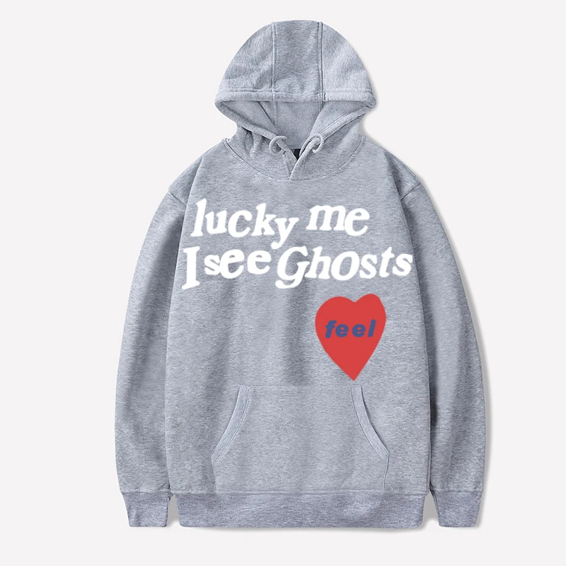 Streetwear Hoodie Lucky Me I See Ghosts 2