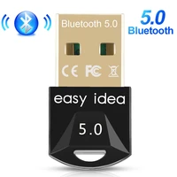 usb bluetooth adapter 5 0 bluetooth dongle mini usb bluetooth receiver audio music blue tooth 5 0 transmitter for pc computer