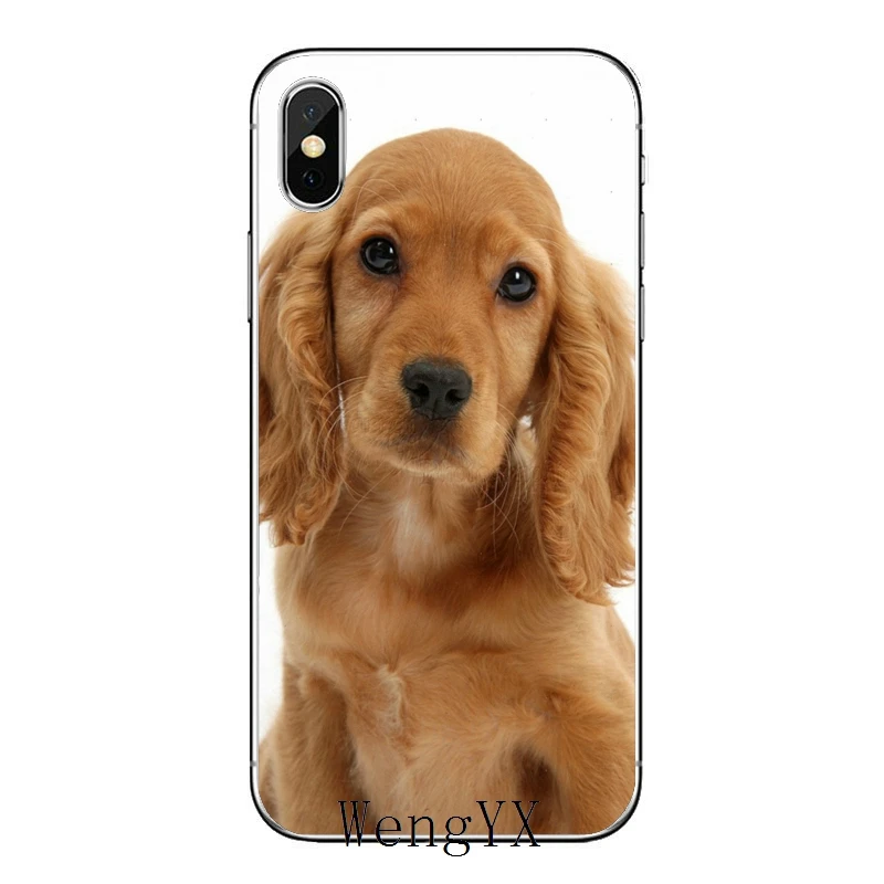 Spaniels аксессуары для щенков собак чехол телефона Huawei P30 P20 Pro P10 P9 P8 Lite Y5 Y6 Y7 Y9 P Smart Plus