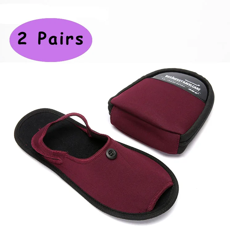2 пары тапочек мужские гостиничные тапки унисекс шлепанцы для дома домашние