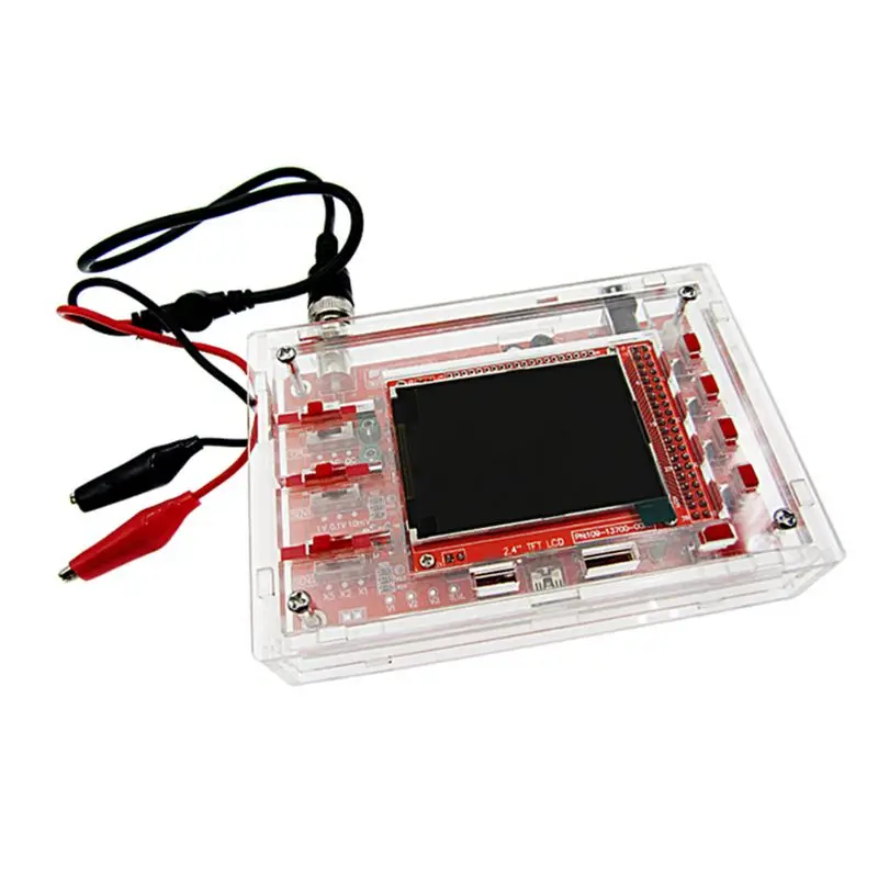 

Digital Oscilloscope Kit Open Source 2.4\" TFT with Probe and Protective Case K4UF