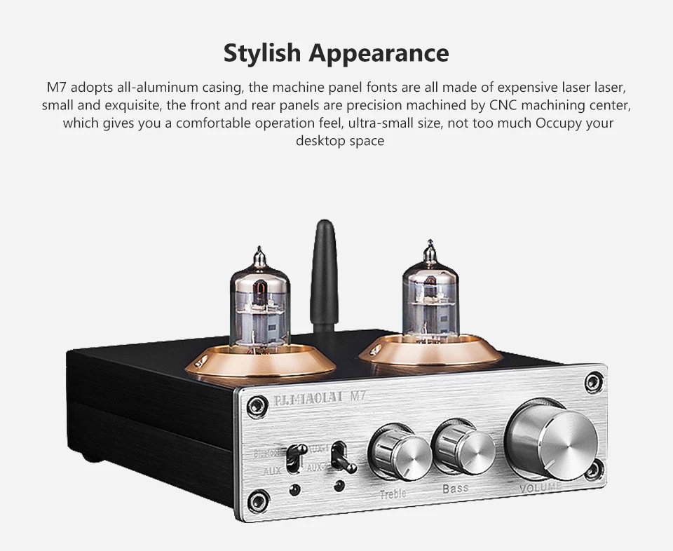 Усилитель Bluetooth звуковой Предварительный усилитель 6J1 трубки AMP HiFi лихорадка предусилитель домашний Театр RCA стерео предварительный усилитель звука Системы