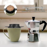 coffee maker accessories stainless steel reusable cone style kitchen gadgets coffee filter handmade kitchenware 1 pc