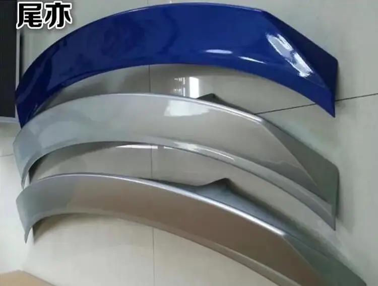 Высокое качество ABS краска автомобиля задний багажник спойлер крыло подходит для