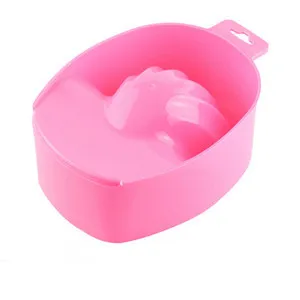 

1pc New Acrylic Nail Soaker Bowl Art Tips Soakers Tray Polish Gel Treatment Remover Manicure Off Bowls Tools