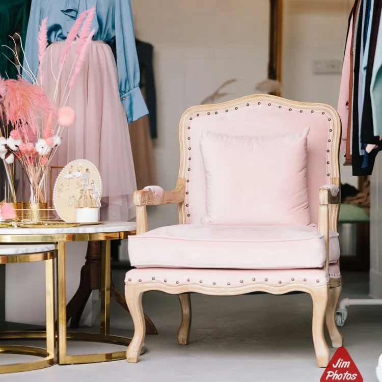 Диван для отдыха в американском ретро стиле европейская ткань спальни кабинета