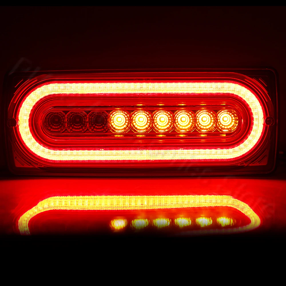 Задний фонарь PMFC в сборе светодиодный динамический задний для Benz G-Class W463 G550 G500 G55