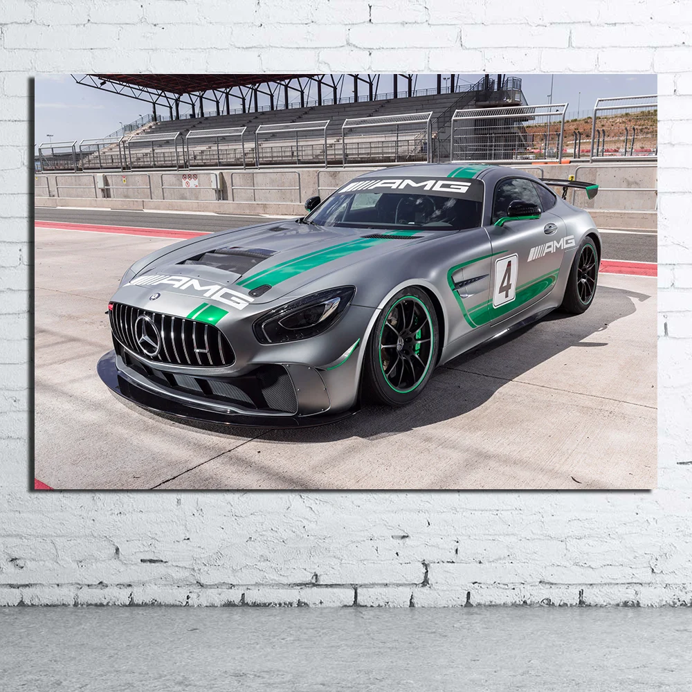 Картина AMG GT4 на холсте HOVIMAISI