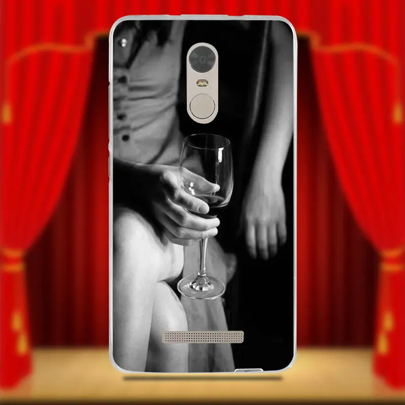 Чехлы из мягкого ТПУ с изображением Парижской Эйфелевой башни бокала красного