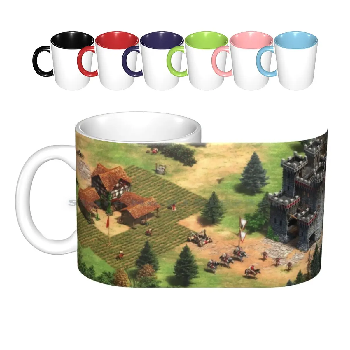 

Age Of Empires 2 Ceramic Mugs Coffee Cups Milk Tea Mug Age Of Empires Aoe Age Of Empires 2 Retro Pc Game Pc Gaming Old School