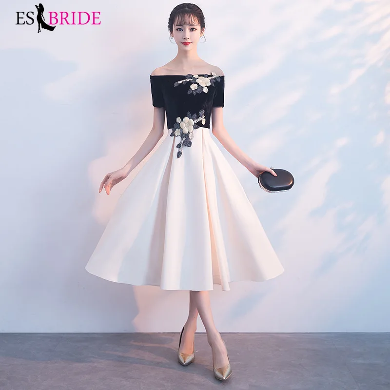 Женское платье с кружевной аппликацией элегантное трапеция для выпускного