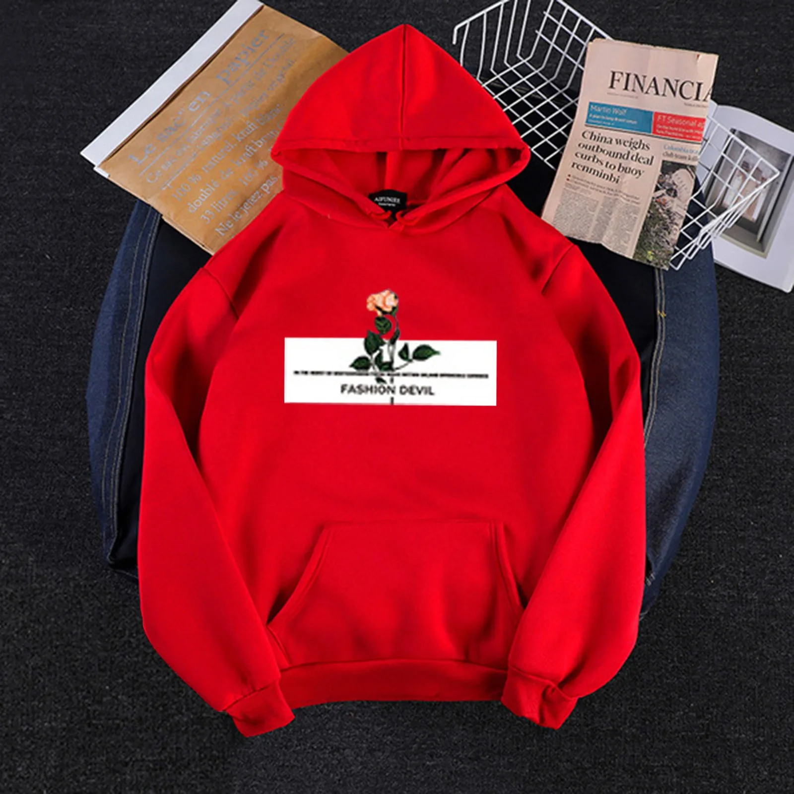Women Hoodie Cartoons Crewneck Clothes Vintage Loose Sweatshirt Street Hip Hop Hoody Long Sleeve Pullover Hoodie Tops Sudaderas