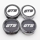 4 шт. 56 мм или 60 мм GTS логотип автомобиля Центр колеса Колпачок обода значок ободка накладки наклейка искусственная наклейка Стайлинг автомобильные аксессуары
