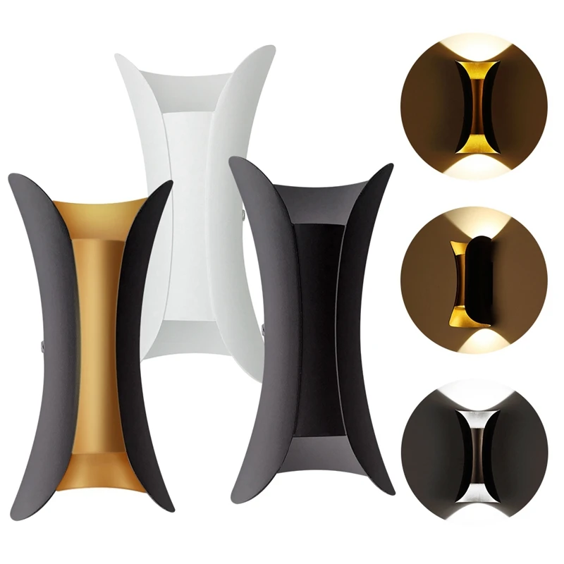 Промо-акция! Светодиодный настенный светильник 10 Вт водонепроницаемый наружный