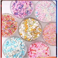 120g cake decoration dream colored sugar beads sugar needles baked edible jelly beans free shipping