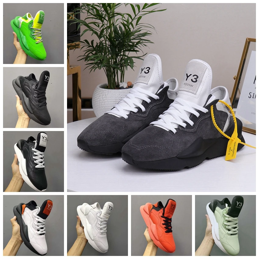 

Fashion European and American casual men's shoes Y3 FODSW real leather shoes KGDB Y3 shoes Lovers sports running shoes