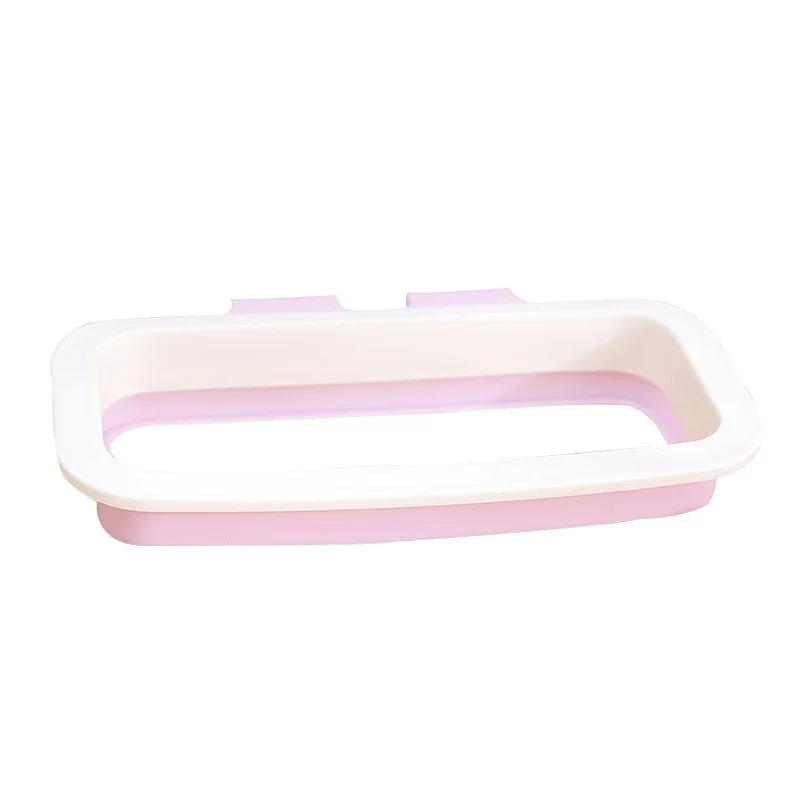 

Kitchen GadgetsTrash Bag Holder Portable Hanging Trash Plastic Garbage Holder Rack Rubbish Bag Dry Shelf Kitchen Accessories