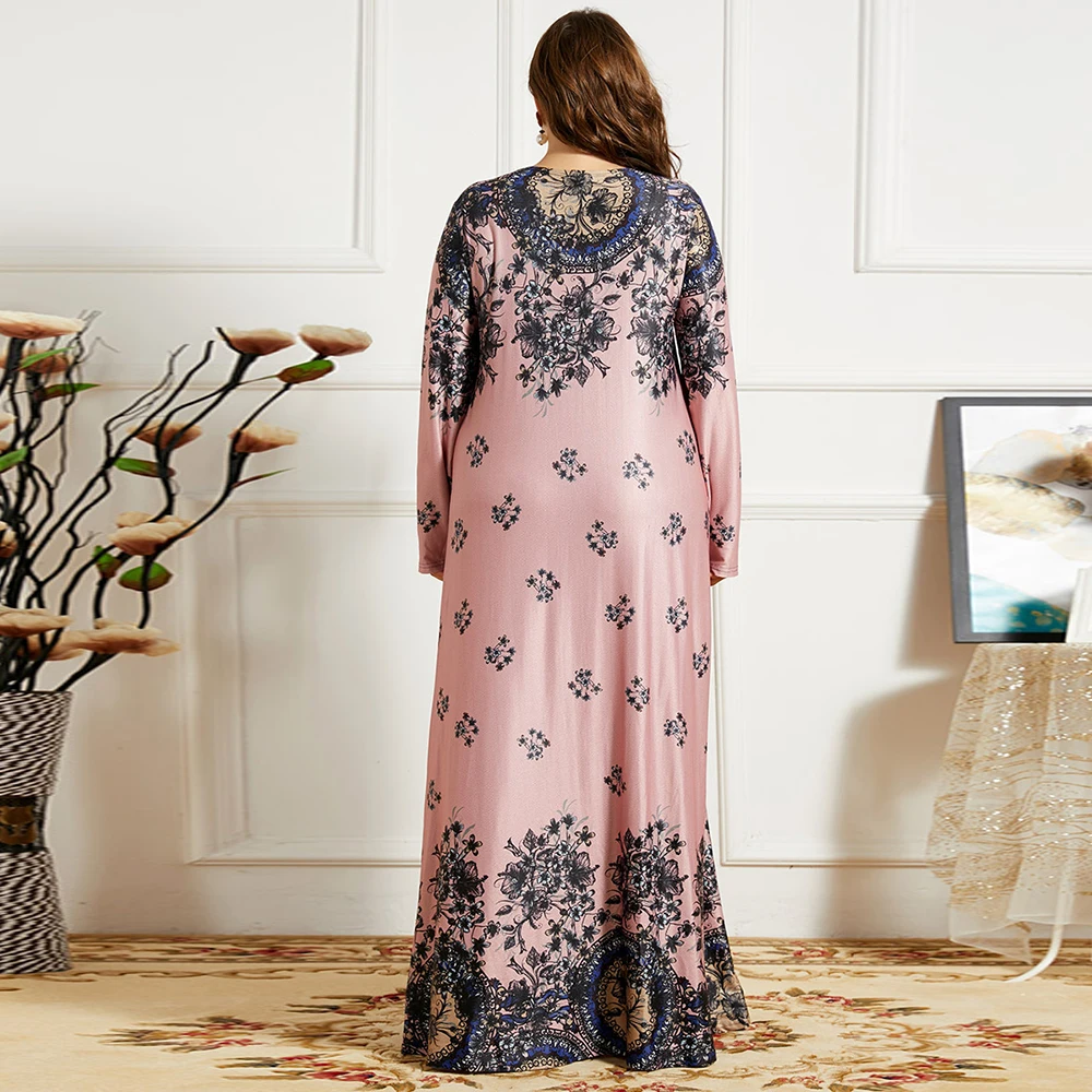 Рамадан Eid Mubarak Abaya Дубай Турция мусульманское длинное платье макси в