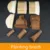Кисть шерстяная китайская для рисования акварелью, кисточка с шерстяной щетиной для ручной сборки и затенения - изображение