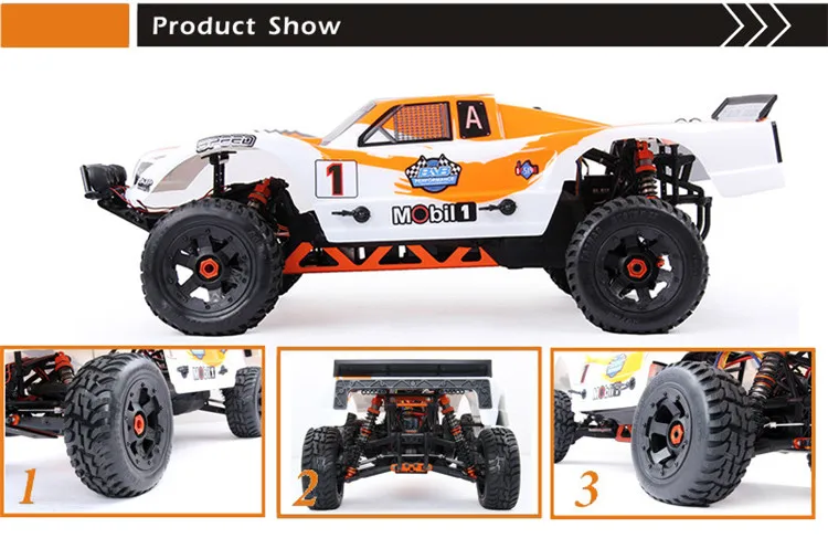 1/5 Масштаб rc автомобиль для Rovan Baja 5T с безщеточным мотором 1000KV/6500W