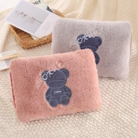 2021 new electric heating treasure rechargeable hot water bottle hand warmer cute plush warm water bag removable washable warmer