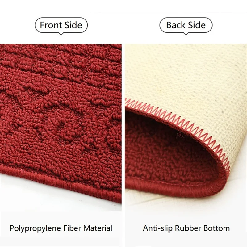 Полукруглая скрапка дверных ковриков уличный комнатный коврик для грязи