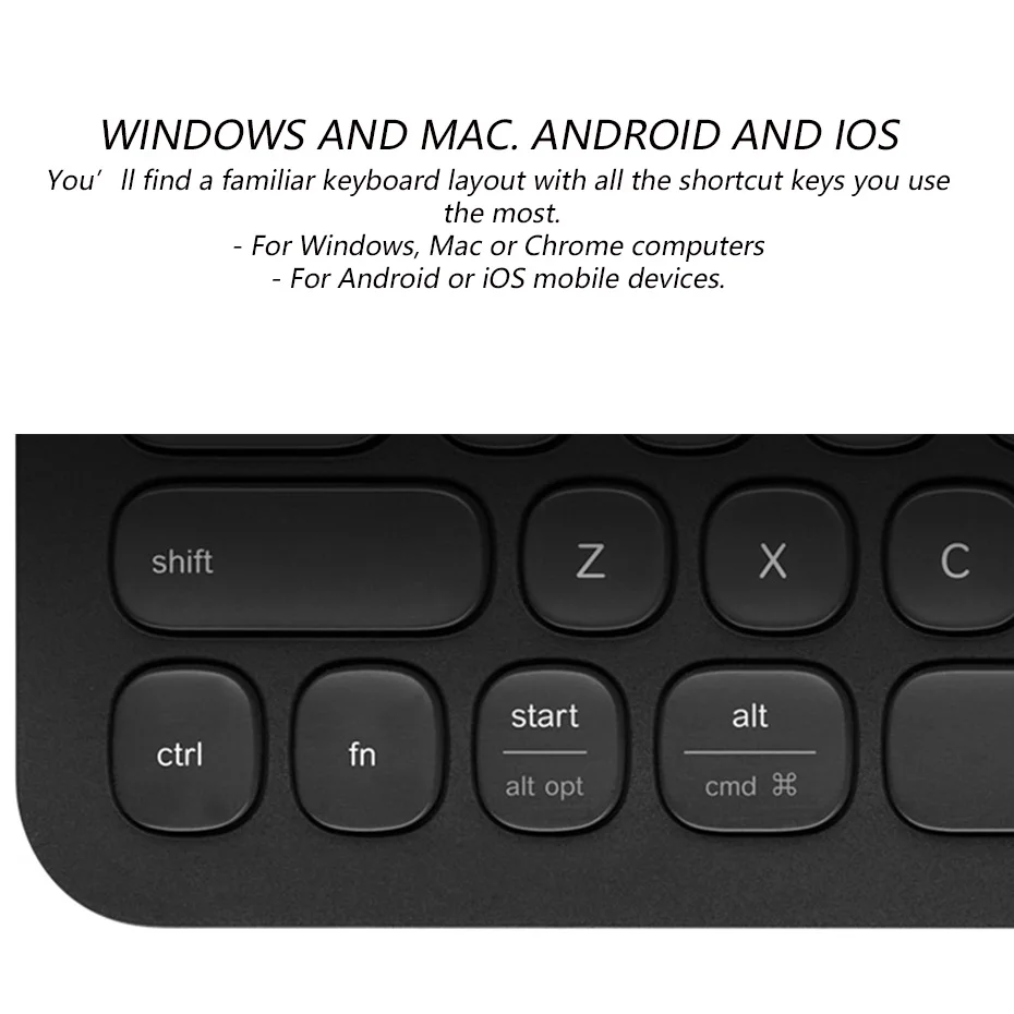 Клавиатура Logitech K480 Bluetooth беспроводная мышь многофункциональная клавиатура с