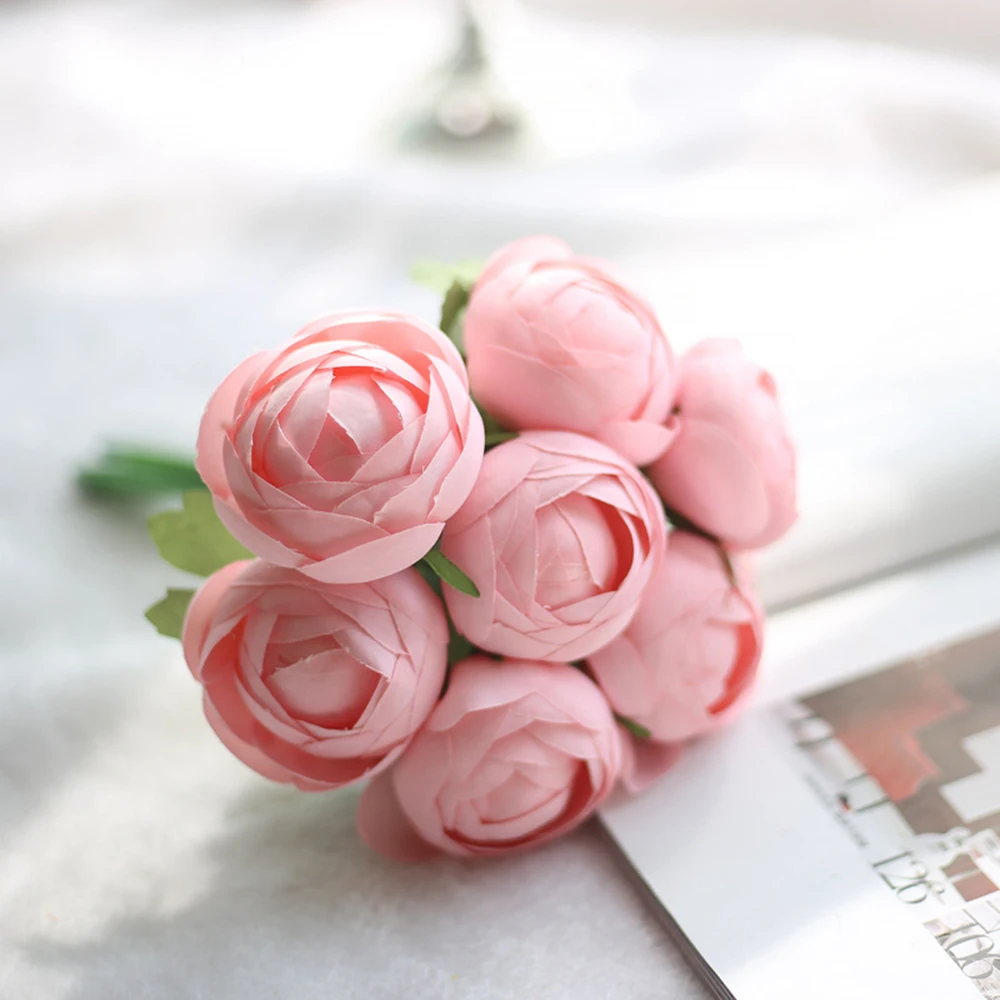 Корейский карамельный цвет романтическая роза искусственный цветок Сделай Сам