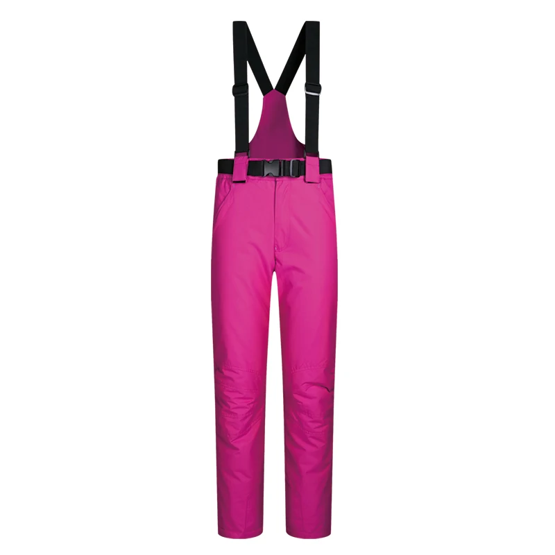 SLM Rose Red Новинка, лыжная куртка, лыжные штаны для женщин, ветрозащитный водонепроницаемый теплый зимний лыжный костюм, одежда для спорта на открытом воздухе, катания на лыжах, сноуборде - Цвет: SLM Rose Red