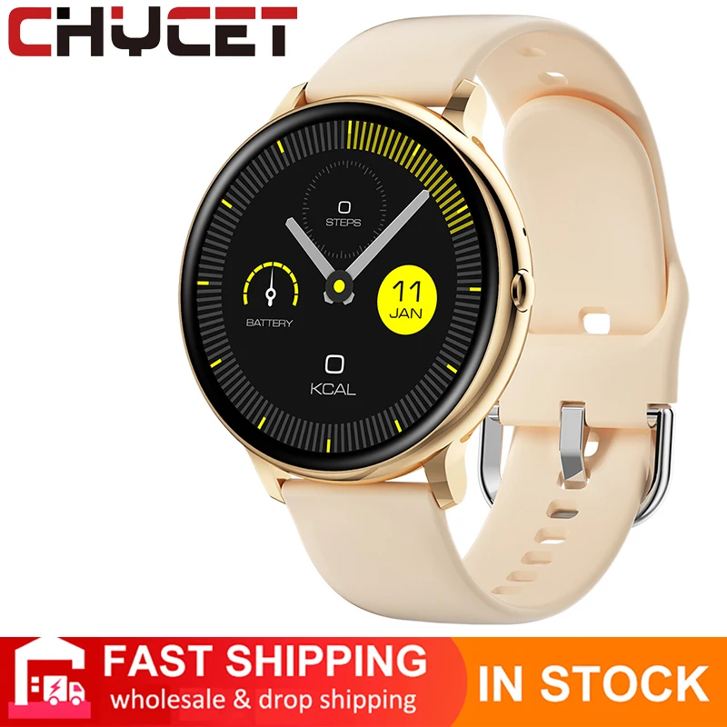 

CHYCET 2021 New Smart Watch Men 1.28Full touch Multi-sport Modes Waterproof IP67 Sleep MonitoringNew SmartWatch for Android IOS