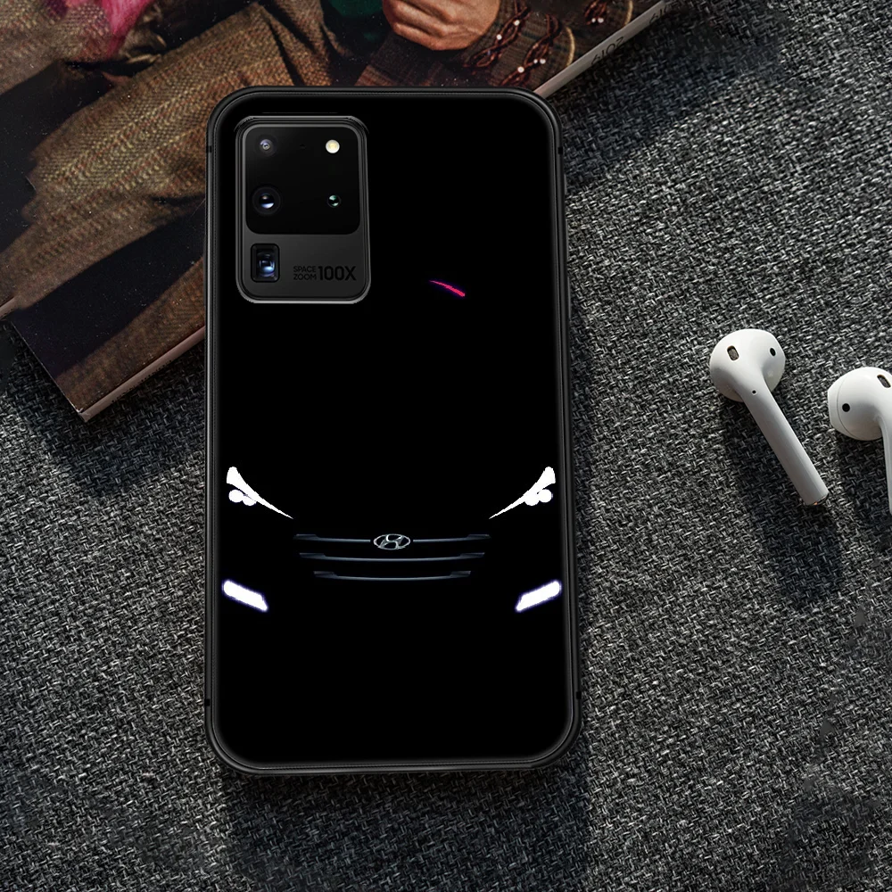 

HYUNDAI cars logo Phone Case Cover Hull For Samsung Galaxy S 6 7 8 9 10 e 20 edge uitra Note 8 9 10 plus black waterproof tpu