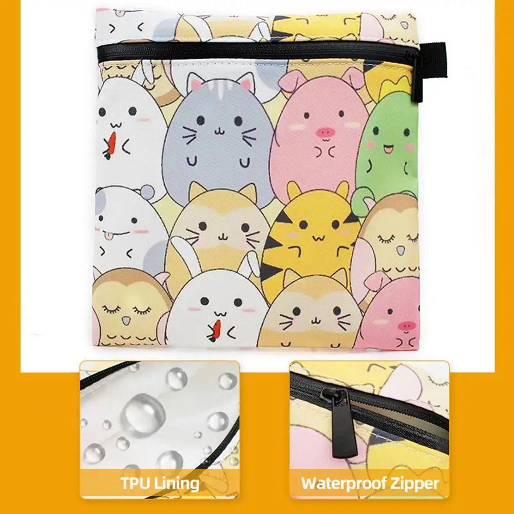 3 шт. сумка для ланча Премиум Многоразовые сэндвич и снэк-мешки детская