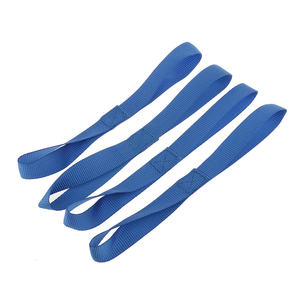 Мягкая петля галстук вниз ремень 4-Pack для буксировки груза ATV UTV мотоцикл снегоход