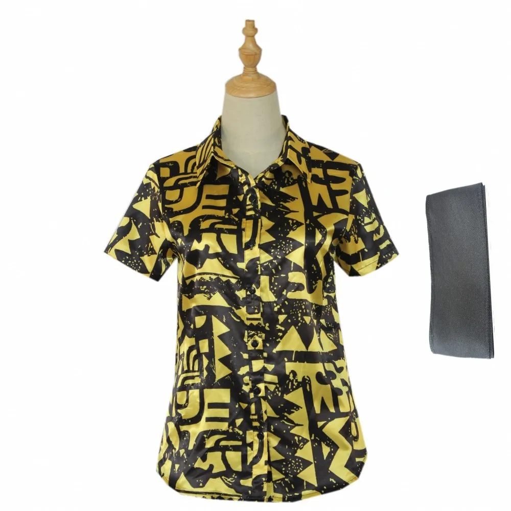 

Stranger-Things Eleven Cosplay Costumes T-shirt Shirt EL Halloween Party Props Girls Women Yellow Blouse + Suspender + Blindfold