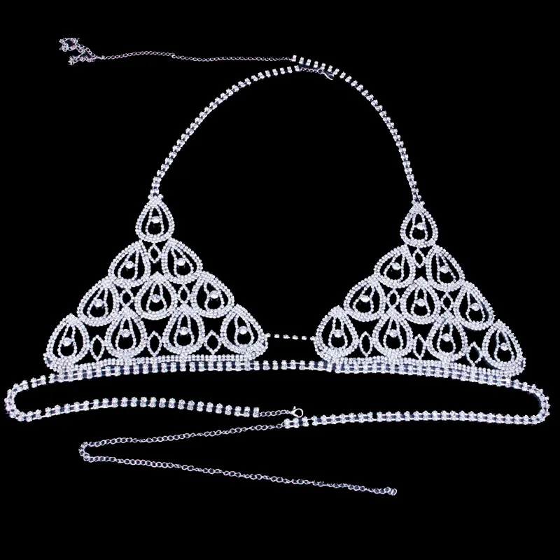 Новые очаровательные капли воды StoneFans Стразы нижнее белье женский сексуальный