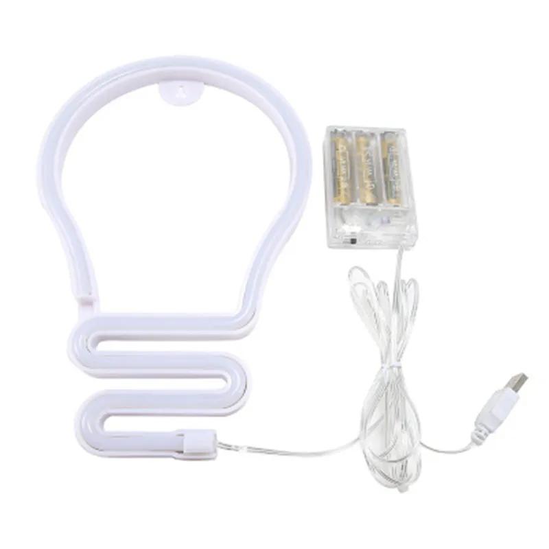 Неоновый светодиодный светильник лампы Форма неоновая вывеска для организаций и