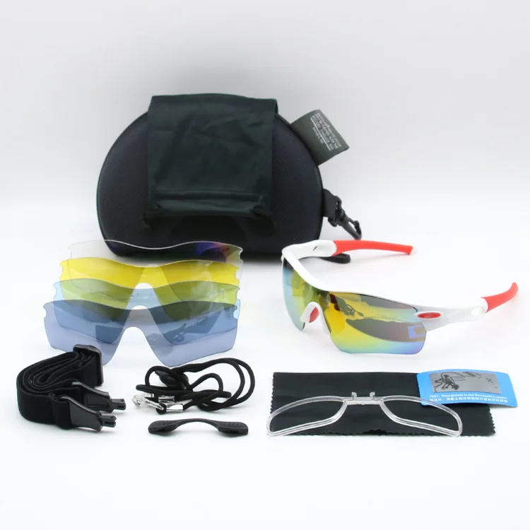 1 комплект 5 линз солнцезащитные очки для велоспорта улицы мужские горного