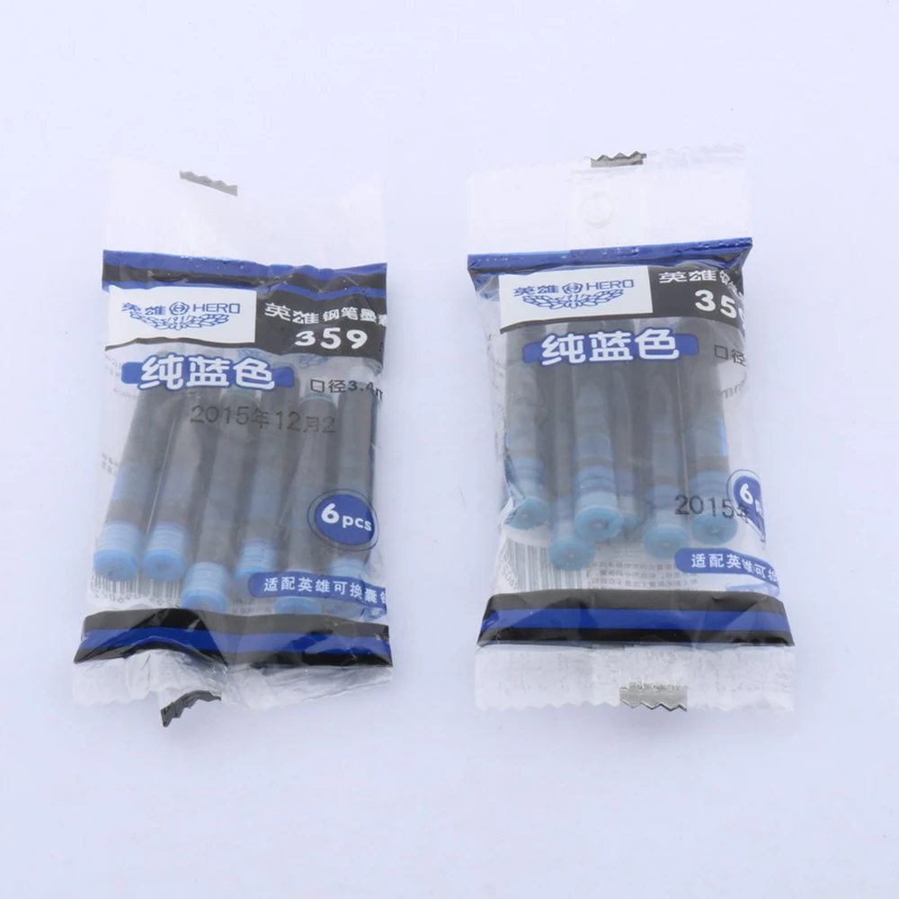 Перьевая ручка синяя диаметр 3 4 мм 12 шт. | Канцтовары для офиса и дома