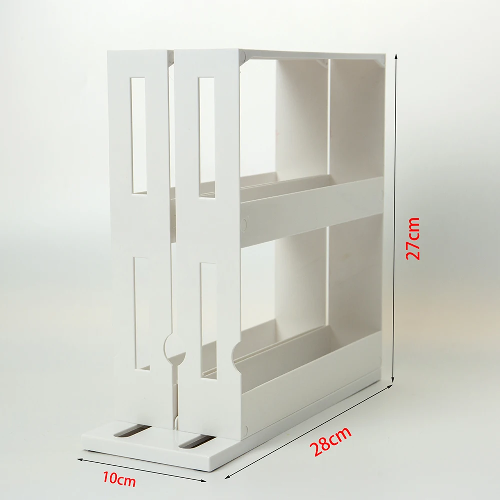 Кухонная полка органайзер для специй многофункциональная вращающаяся хранения