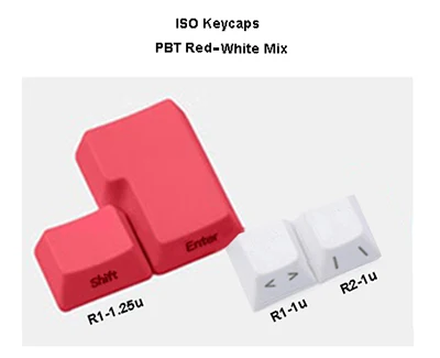 NPKC 4 шт. колпачки для клавиш ISO PBT Lasered или ABS Shine thru OEM профиль переключателей Cherry MX