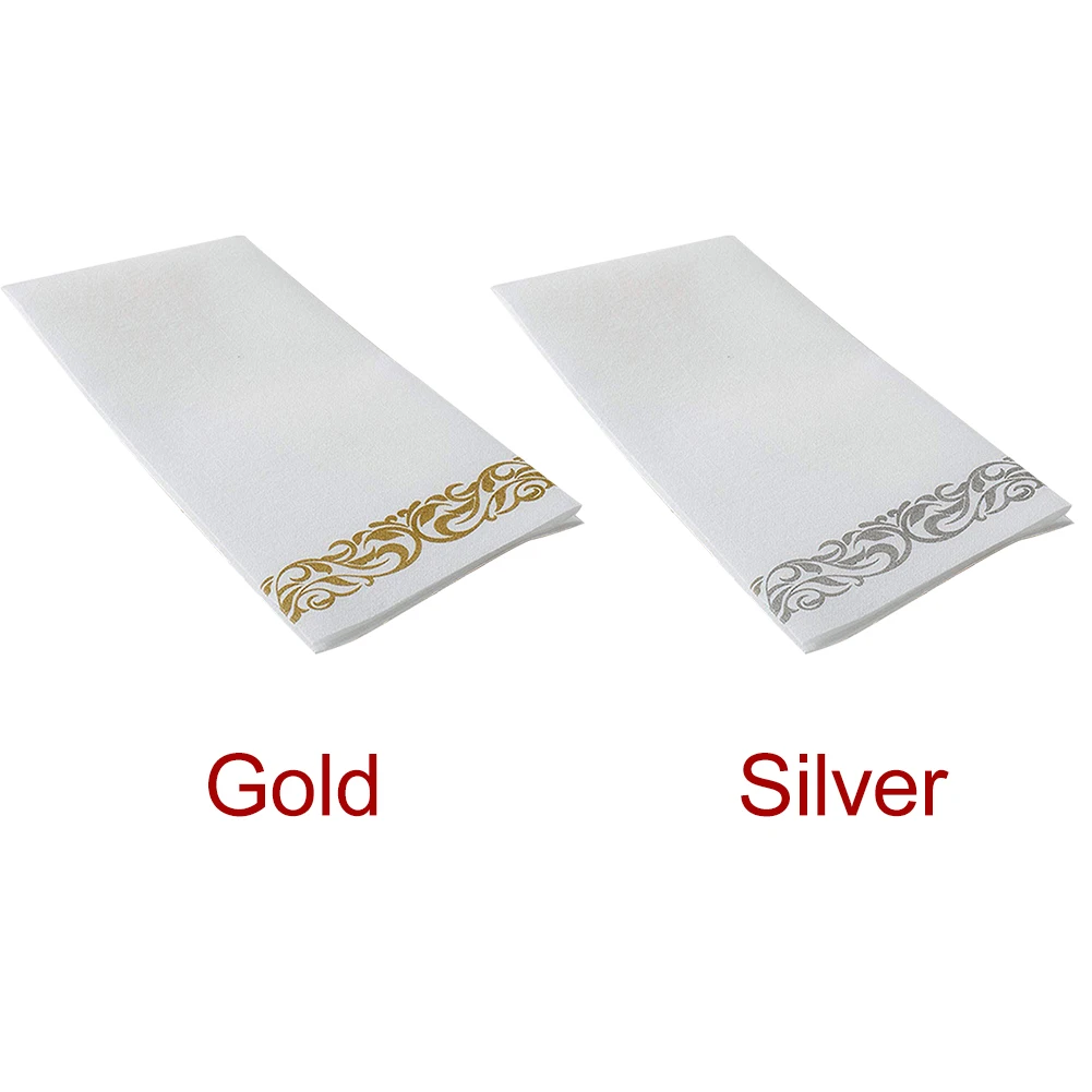 50 шт./упак. ткань для самостоятельной сборки Airlaid вечеринки гостиницы свадьбы