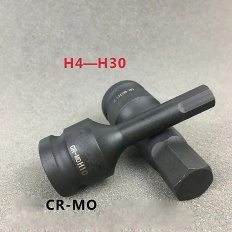 

1/2 Drive Impact Hex Bit Socket Set CR-MO Screwdriver Bits Set Impact Adapter Head for Torque Spanner Ratchet Socket Wrench