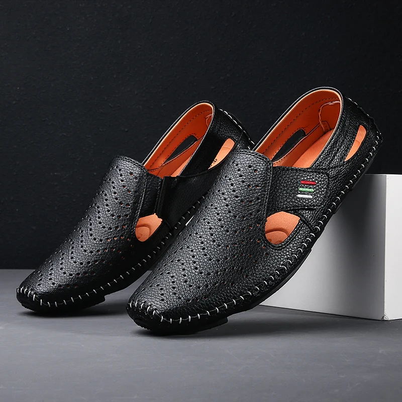 Дышащие мужские прогулочные туфли удобная спортивная обувь мужская на плоской