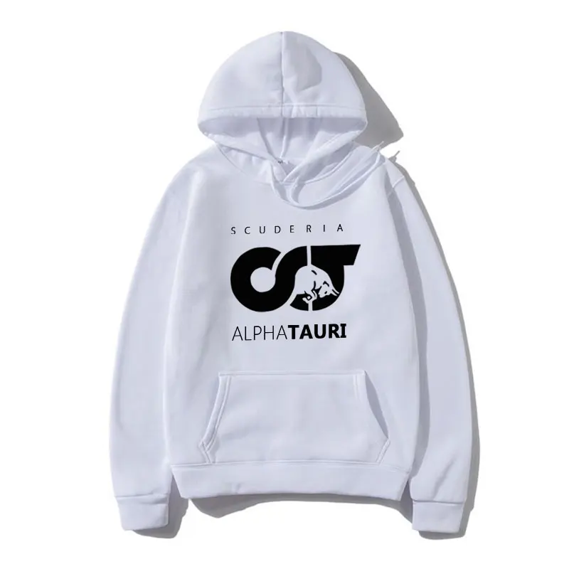 

F1 Scuderia Alpha Tauri Cotton Oversized Men's Hoodies Long Sleeve Pierre Gasly Racing Drive To Sweatshirt with hood Sportswear