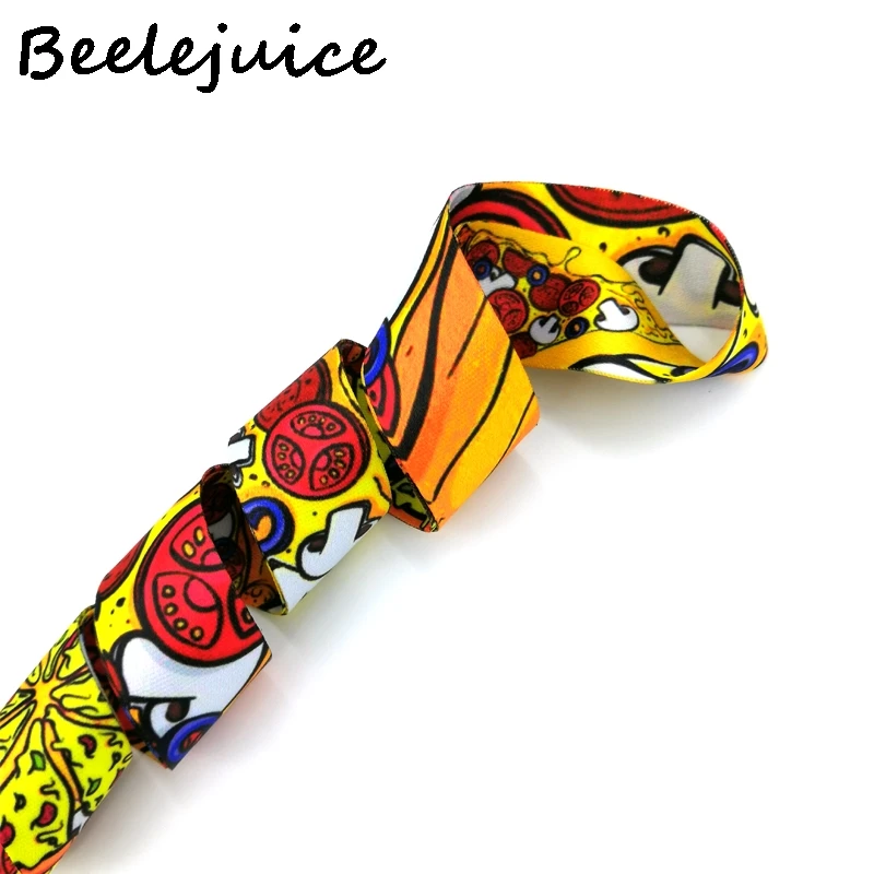 

Cheese pizza Neck Strap Lanyard keychain Mobile Phone Strap ID Badge Holder Rope Key Chain Keyrings cosplay Accessory Gift