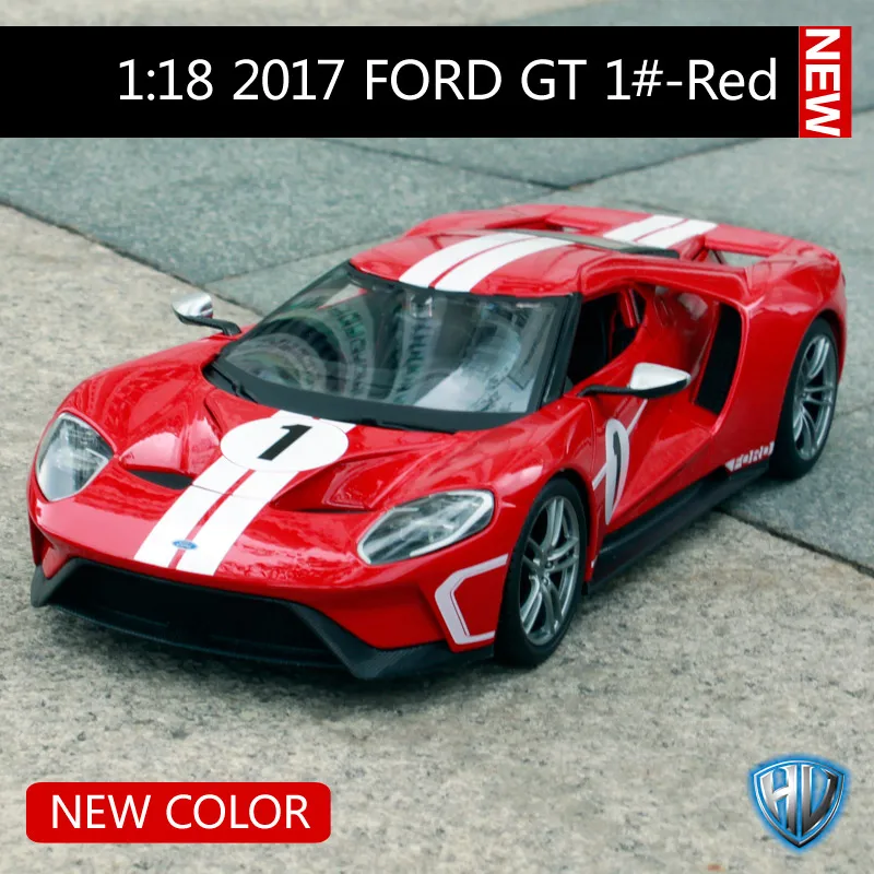 Maisto 1:18 ford gt желтый серебристый синий автомобиль литой под давлением Изысканная Роскошная Игрушечная модель автомобиля Коллекционная модель автомобиля для мужчин подарок 31384 - Цвет: 31384