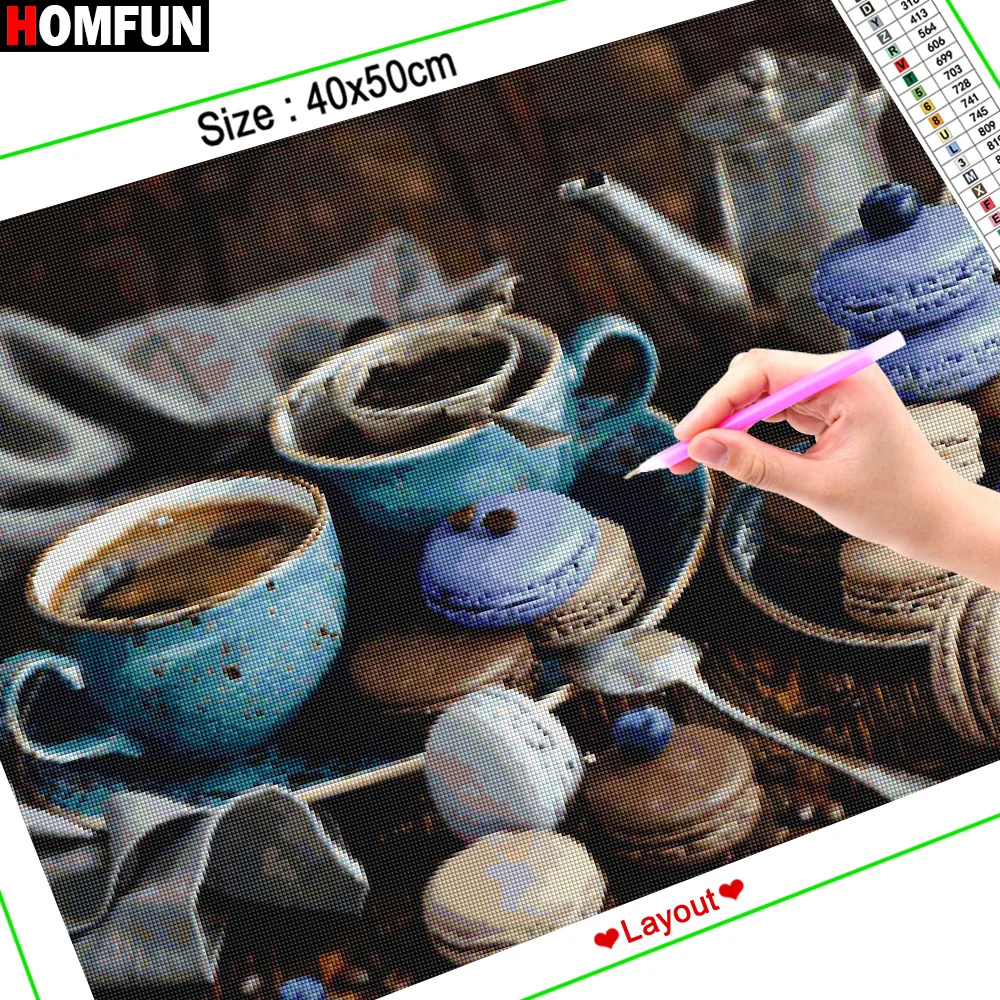 HOMFUN 5D Алмазный Узор страз Рукоделие &quotсделай сам&quot: Алмазная вышивка крестиком