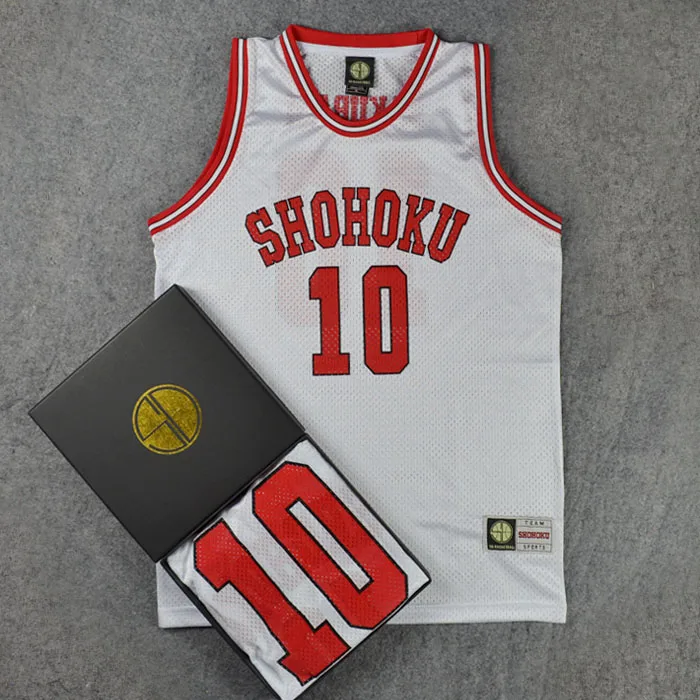 Костюмы для косплея Shohoku NO1 15 Sakuragi Hanamichi школьная баскетбольная команда Джерси